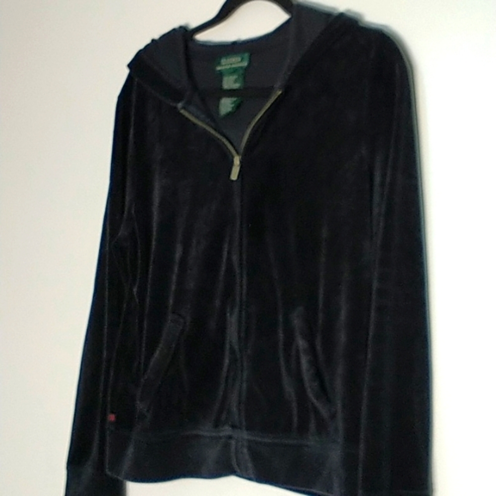 Lauren larph Lauren velvet hoodie size Medium - Picture 2 of 6